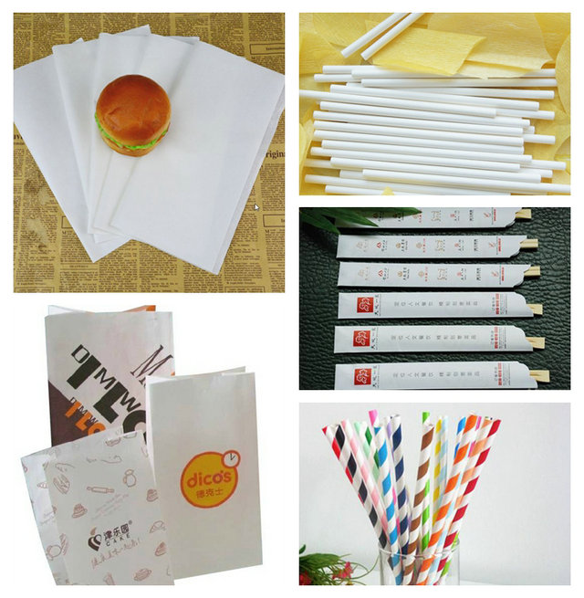 Customized 26gsm 35gsm Food Grade Paper For Making Drinking Paper Straws