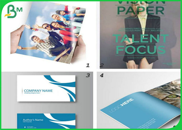 กระดาษซับ FSC Certified Couche Paper C2s Glossy Coated Art Board 135g TO 350g