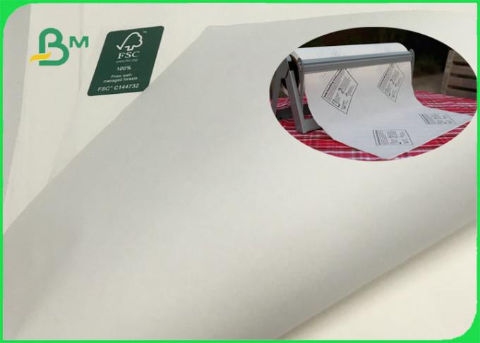 70gsm to 120gsm Food Grade Uncoated White Bleached Kraft Paper FDA EU SGS