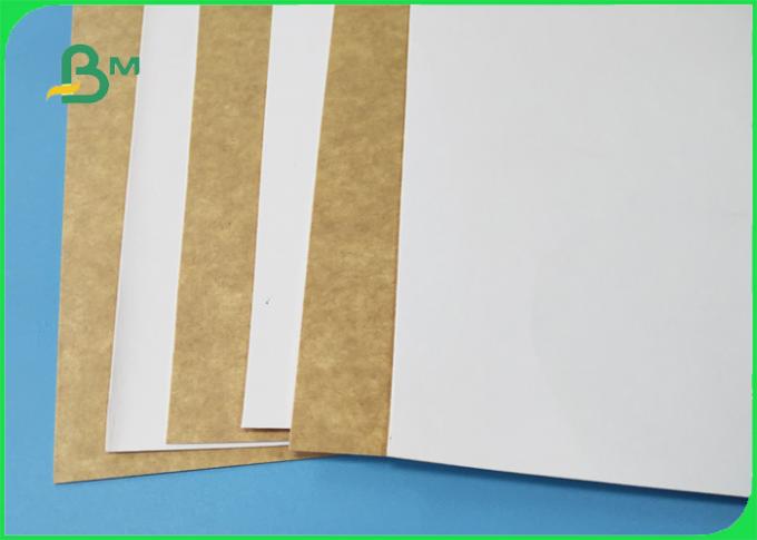 140grams White Face Kraft Liner Board One Side Coated Offset Printing 