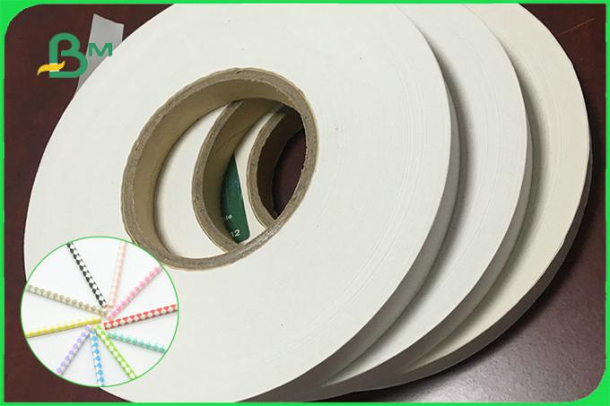 FDA SGS Certified White Brown Drinking Straw Paper Rolls 60gsm 15mm - 600mm For Sale