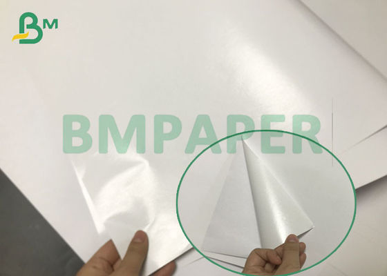 80 แกรม 100 แกรมกึ่งเงาตนเองกาวสติกเกอร์กระดาษแผ่น 20 * 30 นิ้ว