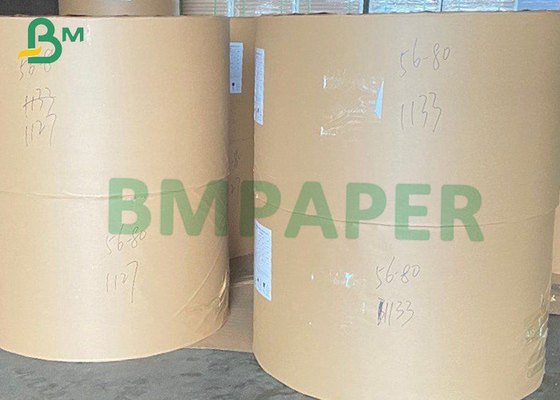 70 - 80 Gsm Cement Bag Paper แป้งบรรจุ Brown Bearing 20 - 50kg