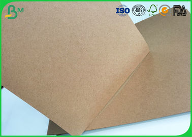 กระดาษแข็ง Kraft Liner กระดาษแข็ง 80gsm - 350gsm ยืดเยื้อความต้านทานสำหรับกระดาษถุงซีเมนต์