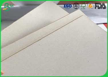 แผ่นกระดาษแข็งแบบสองด้านที่ไม่เคลือบผิวกระดาษกระดาษแข็งสีเทาสำหรับกล่องบรรจุภัณฑ์