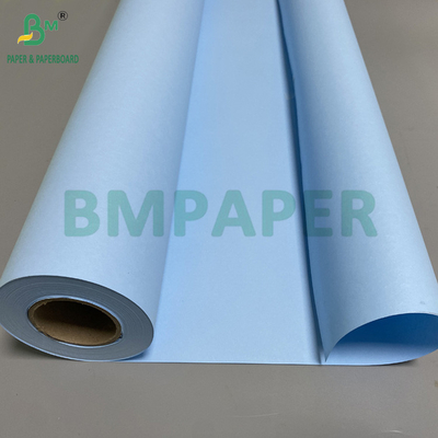 2 ด้าน Blue Plotter Inkjet Printing CAD Drawing กระดาษวิศวกรรม 24&quot; X 150ft 500ft