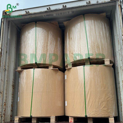 120 กรัม 170 กรัม กระดาษไครฟอฟท์สีขาวธรรมชาติ สําหรับกระเป๋าขายของ 31in 35in 43in 47in จอมโบ รอลล์