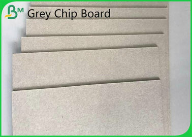 กระดาษรีไซเคิลที่ไม่สามารถนำกลับมาใช้งานได้ Grey Chipboard ขนาด 19 นิ้ว / 72 นิ้ว 1.0 มม. / 1.5 มม