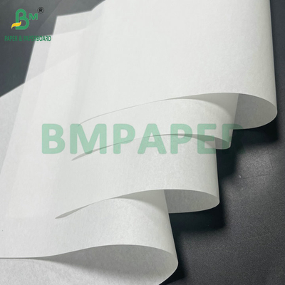 ความยืดหยุ่นที่ดี กระดาษไร้ไม้ 40gsm ในม้วนสําหรับใส่พับ