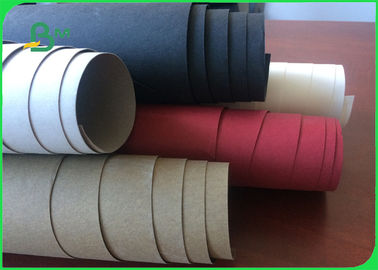 ถุงกระดาษรีไซเคิลล้างทำความสะอาดได้ Red / Black / Gold สำหรับโรงงาน Plot