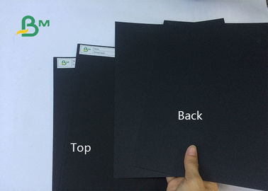กระดาษสีดำหนา 250gsm ขนาด 250gsm ขนาด 300gsm 350gsm บรรจุกล่องบรรจุภัณฑ์