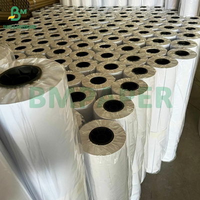 24" x 150" CAD 20lbs Bond Inkjet Wide Format Plotter Paper สําหรับกราฟ 2′′ CORE