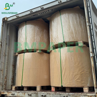 120 กรัม ความแข็งแรงในการดึงสูง 100% ขาว กระดาษ Kraft สําหรับการทํากระเป๋าแขวน