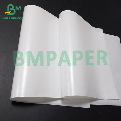 30GSM 50GSM 15PE กระเป๋าบรรจุอาหารกระดาษไครฟอฟท์สีขาว