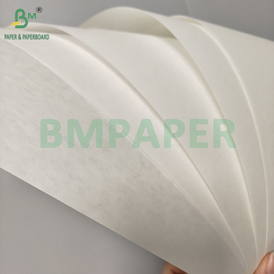 60 กรัม 80 กรัม วัสดุไฟเบอร์สูง Ultra High Tensile กระดาษ Kraft ขาวสําหรับการบรรจุ