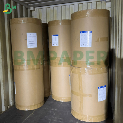 กระดาษขาวที่ซับซึมความร้อน-ปิดสําหรับกระป๋อง Cap Gaskets วัสดุม้วน