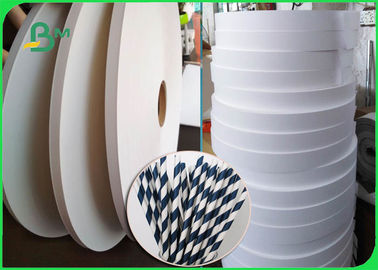 กระดาษหั่นกระดาษสีขาวขนาด 15 มิลลิเมตรขนาด 15 มิลลิเมตร 60gsm สำหรับกระดาษคลัตช์โรลเลอร์