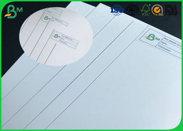 ใบรับรอง FSC 200 กรัม 250 กรัม 300g 350 กรัมกระดาษงาช้างด้านหนึ่งสำหรับพิมพ์นามบัตร