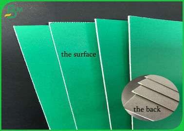 กระดาษแข็งสีเทาสีเขียวเคลือบด้านเดียวเคลือบ 1.2 มม. ในแผ่น