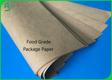 ม้วนจัมโบ้ 40g 50g ม้วนกระดาษคราฟท์สีน้ำตาลเกรดอาหารสำหรับห่ออาหารข้างทาง