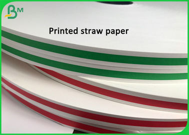 พื้นผิวเรียบ 60 กรัม 80 กรัม 120 กรัมม้วนกระดาษอาหารเกรด / กระดาษฟางสีที่มีขนาดที่กำหนดเอง