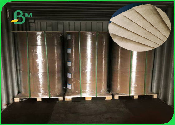 Grammage สูง 300 กรัม 400 กรัมกระดาษคราฟท์สีน้ำตาลในวงล้อสำหรับถุงช้อปปิ้ง