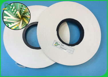 กระดาษฟางสีขาวที่ย่อยสลายได้ 60GSM สำหรับวัสดุหลอดกระดาษ