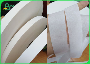 กระดาษห่อฟางสีขาว SGS 28gsm กระสวย 26.5 มม