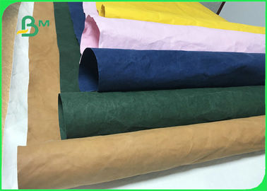 0.3 มม. 0.55 มม. 0.8 มม. ทนทานสีสันซักผ้ากระดาษสำหรับเก็บกระเป๋า