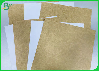 250 Gsm 365 Gsm Foodgrade สีขาวเคลือบกระดาษคราฟท์ด้านบนซับสำหรับกล่องอาหารอย่างรวดเร็ว