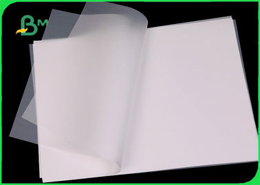 กระดาษติดตามโปร่งแสง 73gsm 83gsm สำหรับการวาดภาพ A0 A1 A2 A3 น้ำหนักเบา