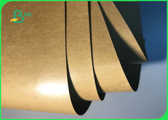 แผ่นคราฟท์ PE เคลือบด้านเดียว 270g + 18g ความทนทานสูงสำหรับการห่ออาหาร