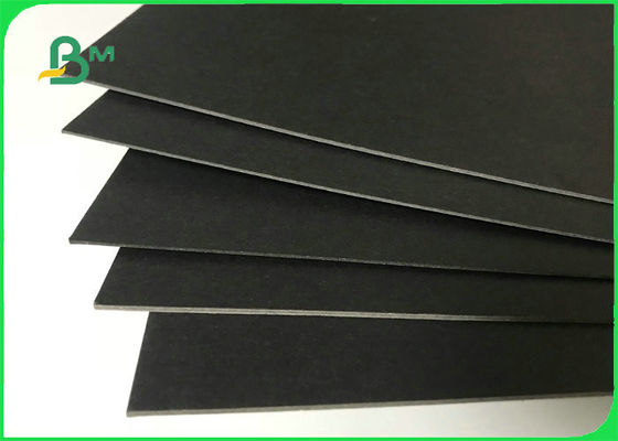 กระดาษแข็งสีดำความแข็งสูง 250gsm 300gsm สำหรับนามบัตร