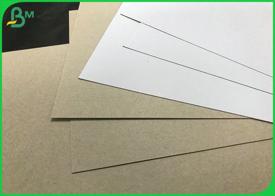 แผ่นกระดาษเคลือบสีขาวกันความชื้นแผ่นเคลือบสองหน้ารีไซเคิล 180G