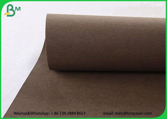 กระดาษล้างทำความสะอาดได้ Kraft สีสันพื้นผิวโรลเคลือบผิวสีชมพูสามารถซักคราฟท์ถุงกระดาษ