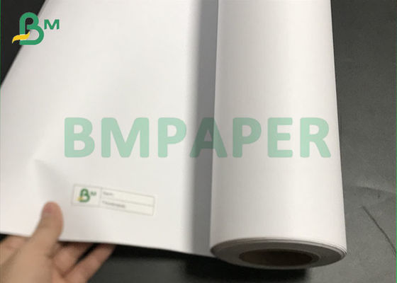 17&quot; 24&quot; * 150ft Plain White 20# Bond Paper rolls for cad วิศวกรเขียนแบบ