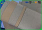 กระดาษรีไซเคิลสีน้ำตาลแผ่นทดสอบ Liner Board 787mm 889mm สำหรับทำถุงของขวัญ