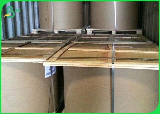 80 100 120gsm ไม่ฟอกขาว 100% Virgin Uncoated กระสอบกระดาษคราฟท์สำหรับทำถุงกระดาษ