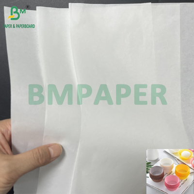 ปราศจากไขมัน การปล่อยดี 38gsm กระดาษถ้วยขนมสีขาว Kit 3