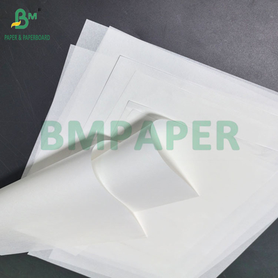 50 กรัม Deli Oil Proof Eco Friendly Sandwich Packaging กระดาษขาวผิวขาว