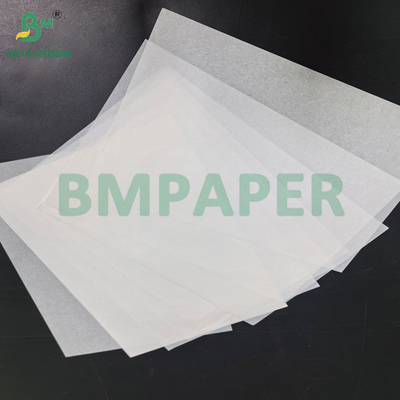 50 กรัม Deli Oil Proof Eco Friendly Sandwich Packaging กระดาษขาวผิวขาว