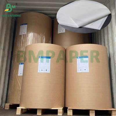 50 กรัม Deli Oil Proof Eco Friendly Sandwich Packaging กระดาษขาวผิวขาว