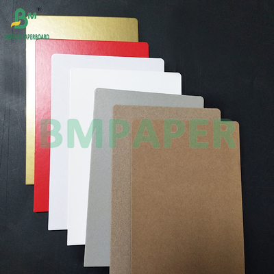 1.5MM กระดาษสีเทาผสมสีสันสดใสกระชับสูง สําหรับกล่องของขวัญ