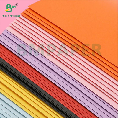 กระดาษบริสตอลสีขาวและสีไม่เคลือบ กระดาษออฟเฟต 160g 230g