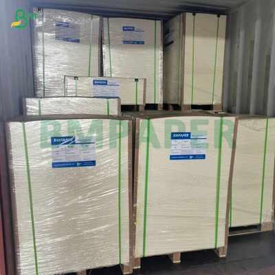 67 กรัม กระดาษเคลือบโครมด้านเดียว กันหนาวสําหรับเครื่องฉลากเบียร์ 70 x 100 ซม