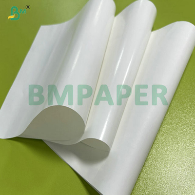 67 กรัม กระดาษเคลือบโครมด้านเดียว กันหนาวสําหรับเครื่องฉลากเบียร์ 70 x 100 ซม