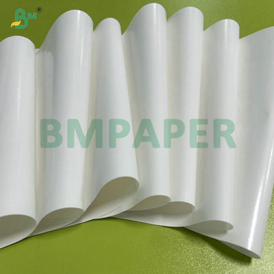 67 กรัม กระดาษเคลือบโครมด้านเดียว กันหนาวสําหรับเครื่องฉลากเบียร์ 70 x 100 ซม