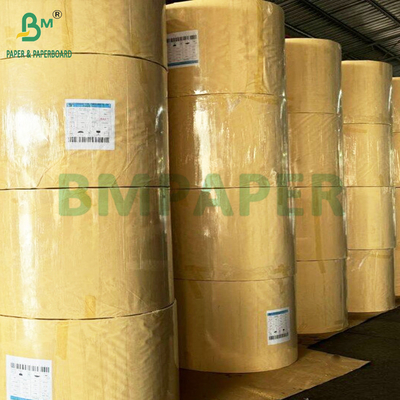 สีน้ําตาลเรียบ ความแข็งแรงสูง 70 กรัม 90 กรัม แครฟท์บริสุทธิ์ 1150 มม x 900 มม
