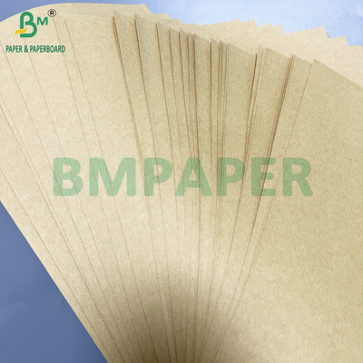 500 มม ความแข็งแรงสูง 70 90 GSM สีน้ําตาล กระดาษ Kraft Pure Roll Packaging