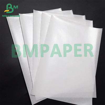 40GSM สะอาดต่อสิ่งแวดล้อม เกรดอาหาร MG กระดาษไครฟอฟท์สีขาว สําหรับการบรรจุ